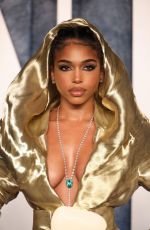 LORI HARVEY at Vanity Fair Oscar Party in Beverly Hills 03/12/2023