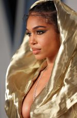 LORI HARVEY at Vanity Fair Oscar Party in Beverly Hills 03/12/2023