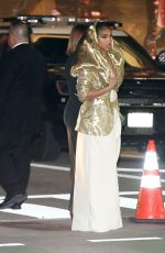 LORI HARVEY Leaves Vanity Fair Oscar Party in Beverly Hills 03/12/2023