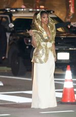 LORI HARVEY Leaves Vanity Fair Oscar Party in Beverly Hills 03/12/2023