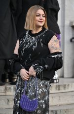 LOUANE Arrives at Paco Rabanne Fashion Show in Paris 03/01/2023