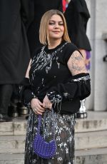 LOUANE Arrives at Paco Rabanne Fashion Show in Paris 03/01/2023