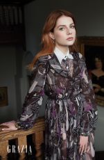 LUCY BOYNTON in Grazia Magazine, Spring Issue March 2023