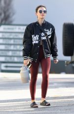 LUCY HALE Leaves a Hot Pilates Class in West Hollywood 03/01/2023