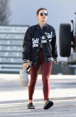 LUCY HALE Leaves a Hot Pilates Class in West Hollywood 03/01/2023
