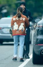 LUCY HALE Out and About in Los Angeles 03/11/2023