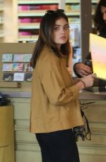 LUCY HALE Out for Coffee and Shopping in Studio City 03/04/2023