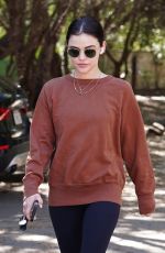 LUCY HALE Out Hiking at Fryman Canyon in Studio City 03/02/2023