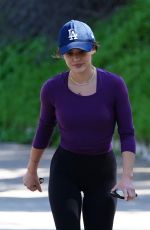 LUCY HALE Out Hiking with a Friend in Studio City 03/07/2023