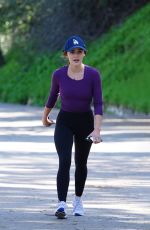 LUCY HALE Out Hiking with a Friend in Studio City 03/07/2023