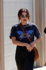 LUCY HALE Out Shopping for Plants with a Friend in Studio City 03/25/2023