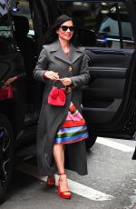 LUCY LIU Arrives at Good Morning America in New York 03/15/2023