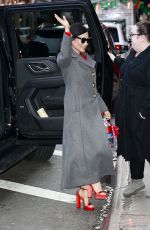 LUCY LIU Arrives at Good Morning America Studios in New York 03/15/2023