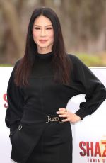 LUCY LIU at Shazam! Fury of the Gods Photocall at Palazzo Manfredi in Rome 03/02/2023