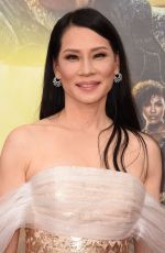 LUCY LIU at Shazam! Fury of the Gods Premiere in Los Angeles 03/14/2023