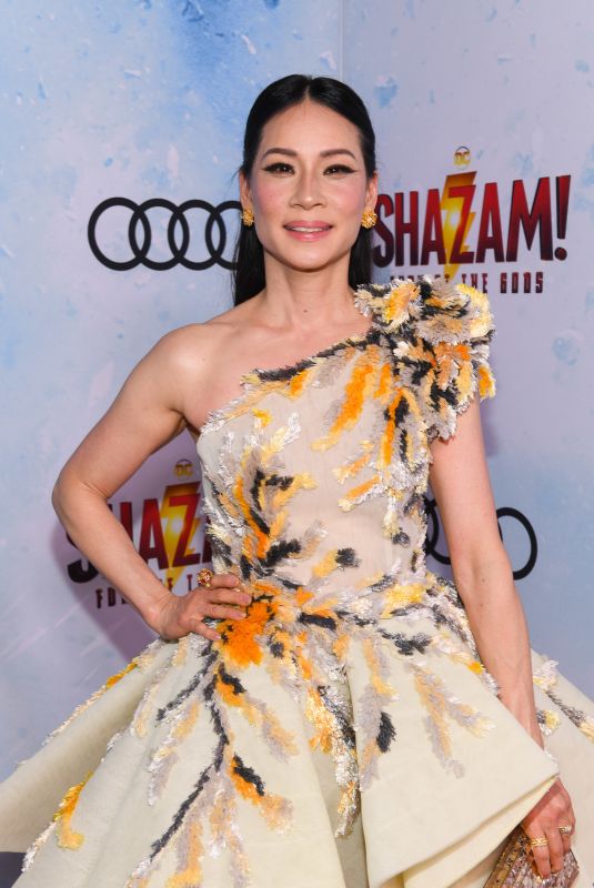 LUCY LIU at Shazam! Fury of the Gods Premiere in Toronto 03/08/2023