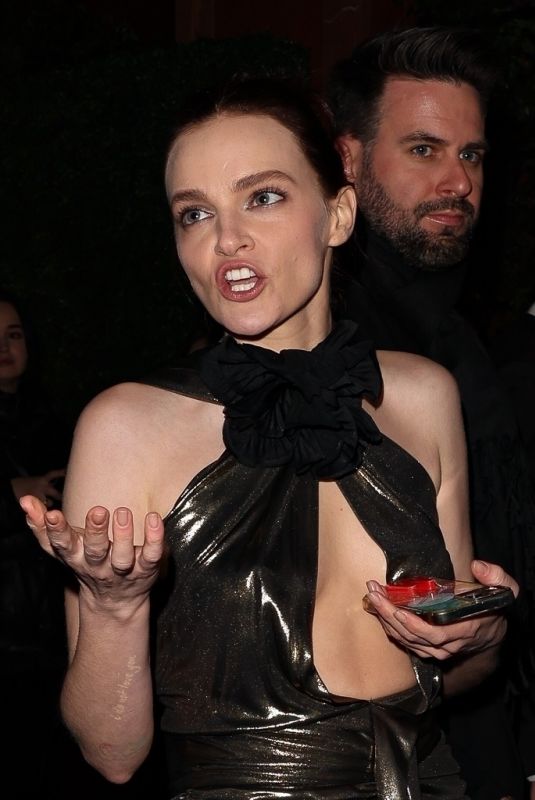 MADELINE BREWER Leaves Vanity Fair Party in Los Angeles 03/08/2023