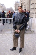 MADISON BAILEY at Stella McCartney Womenswear Fall/Winter 2023-2024 Show at Paris Fashion Week 03/06/2023