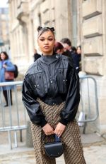 MADISON BAILEY at Stella McCartney Womenswear Fall/Winter 2023-2024 Show at Paris Fashion Week 03/06/2023