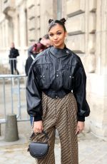 MADISON BAILEY at Stella McCartney Womenswear Fall/Winter 2023-2024 Show at Paris Fashion Week 03/06/2023