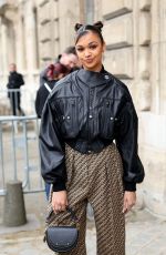 MADISON BAILEY at Stella McCartney Womenswear Fall/Winter 2023-2024 Show at Paris Fashion Week 03/06/2023