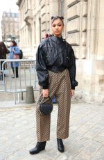 MADISON BAILEY at Stella McCartney Womenswear Fall/Winter 2023-2024 Show at Paris Fashion Week 03/06/2023