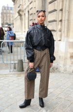 MADISON BAILEY at Stella McCartney Womenswear Fall/Winter 2023-2024 Show at Paris Fashion Week 03/06/2023