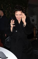 MAGGIE GYLLENHAAL Out for Dinner at Giorgio Baldi in Santa Monica 03/04/2023