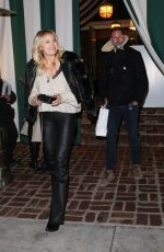 MALIN AKERMAN Leaves San Vicente Bungalows in West Hollywood 03/07/2023