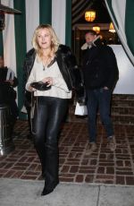 MALIN AKERMAN Leaves San Vicente Bungalows in West Hollywood 03/07/2023