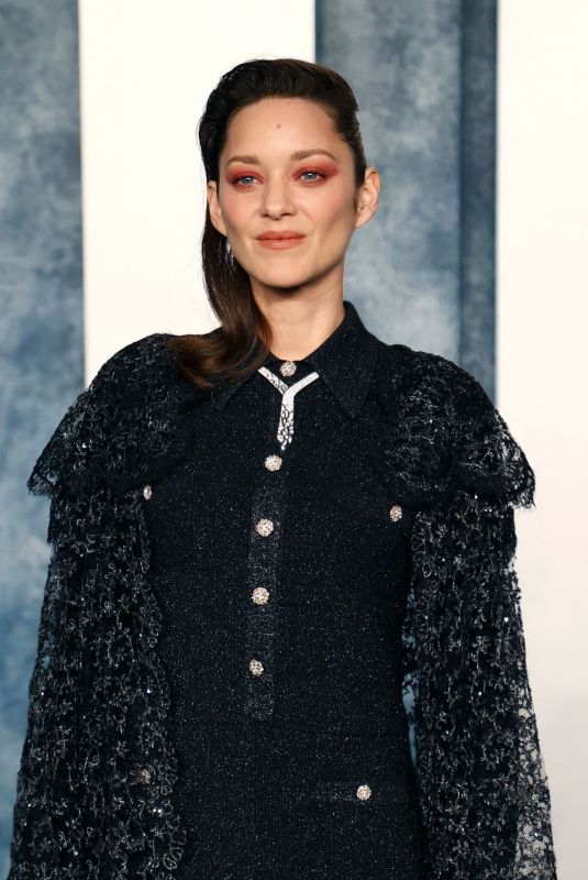 MARION COTILLARD at Vanity Fair Oscar Party in Beverly Hills 03/12/2023