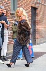 MARY J BLIGE Arrives at Late Show with Stephen Colbert in New York 03/28/2023