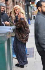 MARY J BLIGE Arrives at Late Show with Stephen Colbert in New York 03/28/2023