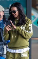 MAYA JAMA Arrives on a Flight into Cape Town 02/27/2023