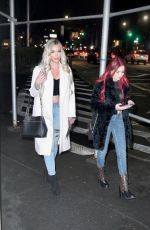 MAYRA DIAS GOMES and MAYARA LOPEZ Leaves Morandi Restaurant in New York 03/27/2023
