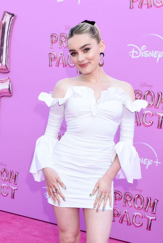 MEG DONNELLY at Prom Pact Premiere in Los Angeles 03/24/2023