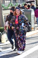 MELISSA MCCARTHY on the Set of Bernard and the Genie in Manhattan 03/16/2023