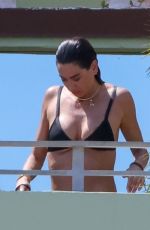 MELISSA SATTA in Bikini and Out Jogging in Miami Beach 03/28/2023