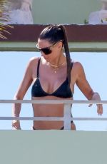 MELISSA SATTA in Bikini and Out Jogging in Miami Beach 03/28/2023