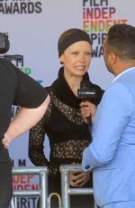 MIA GOTH Arrives at 2023 Film Independent Spirit Awards in Santa Monica 03/041/2023