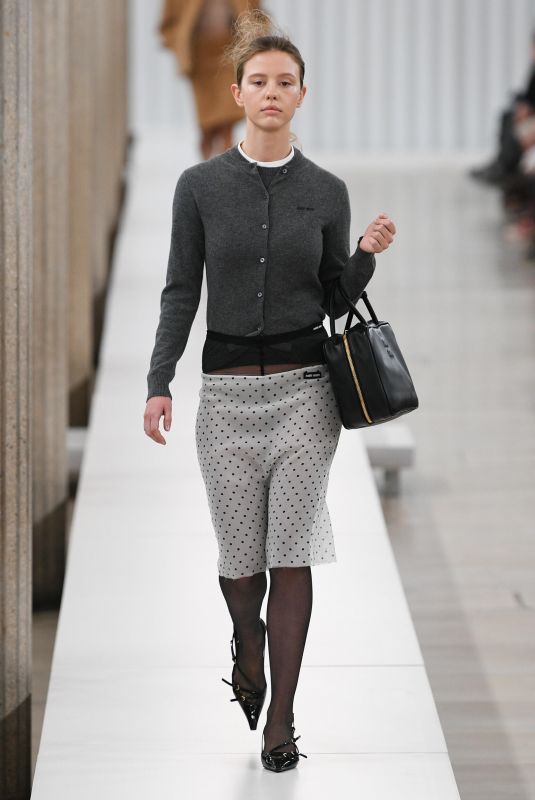 MIA GOTH at Miu Miu Womenswear Fall/winter 2023/24 Show at Paris Fashion Week 03/07/2023