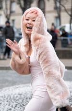 MIA KANG at Miu Miu Womenswear Fall/winter 2023/24 Show at Paris Fashion Week 03/07/2023