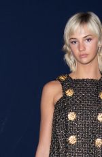 MIA REGAN at Balmain Womenswear Fall/Winter 2023-2024 Show at Paris Fashion Week 03/01/2023