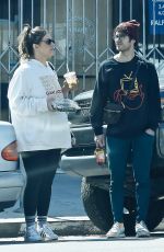MIA SWIER and Darren Criss Out in Los Feliz 03/09/2023