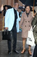 MICA BURTON Leaves The View in New York 03/23/2023