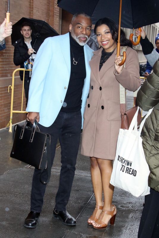MICA BURTON Leaves The View in New York 03/23/2023