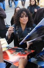 MICHELLE RODRIGUEZ Greets Fans at Dungeons & Dragons Premiere in Westwood 03/26/2023