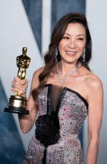 MICHELLE YEOH at Vanity Fair Oscar Party in Beverly Hills 03/12/2023