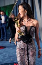 MICHELLE YEOH at Vanity Fair Oscar Party in Beverly Hills 03/12/2023