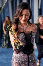MICHELLE YEOH at Vanity Fair Oscar Party in Beverly Hills 03/12/2023